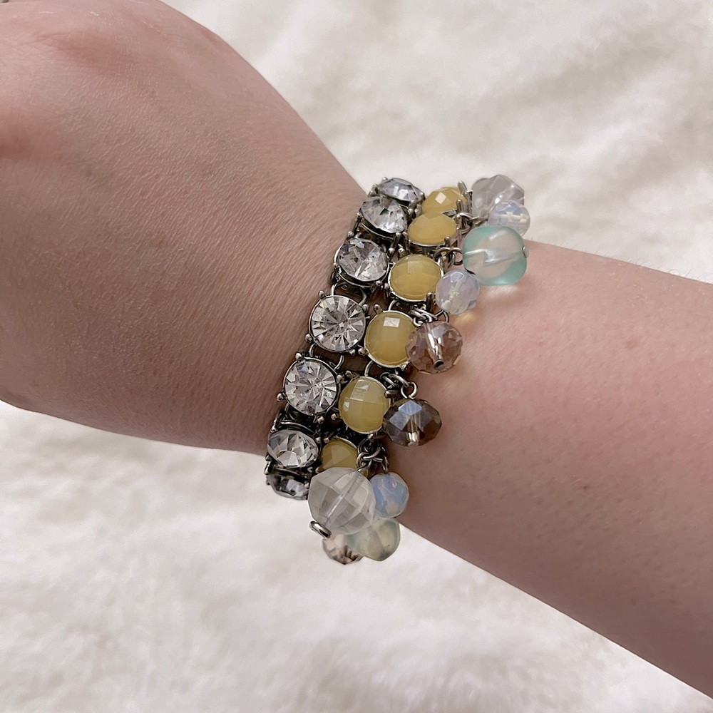 Loft rhinestone bracelet